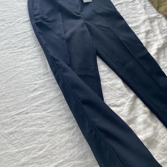 Sandro Navy Wool Trousers - Picture 5 of 11